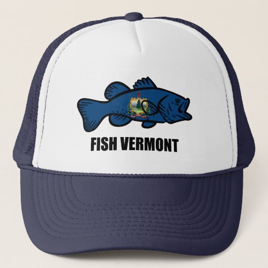 Fish Vermont Trucker Pet (Voorkant)