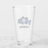 Fish Virginia Glas (Achterkant)