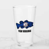 Fish Virginia Glas (Voorkant)