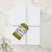 Fish Wedding thema voor liefhebbers van vissen Cadeaulabel (Met Touw)