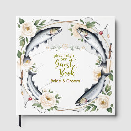 Fish Wedding thema voor liefhebbers van vissen Gastenboek