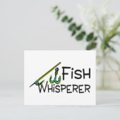 Fish Whisperer Briefkaart (Staand voorkant)