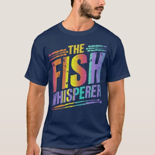 Fish Whisperer Fishing T-Shirt Extérieur (Devant)