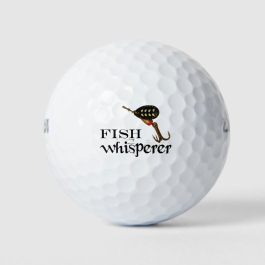 Fish Whisperer Golfballen (Voorkant)