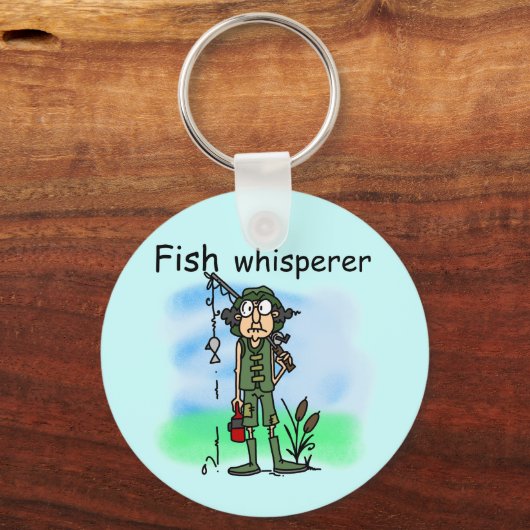 Fish Whisperer Sleutelhanger (Voorkant)