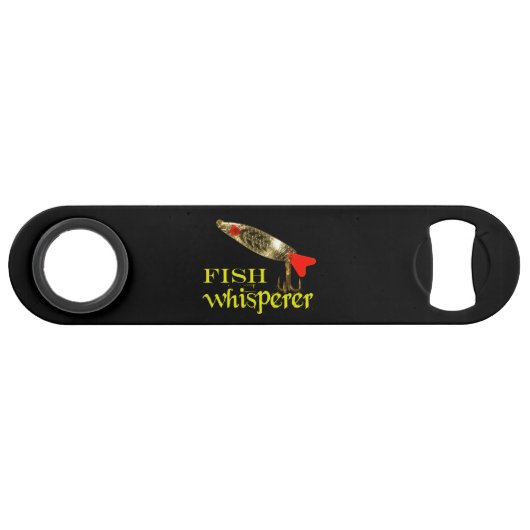 Fish Whisperer Speed Flessenopener (Achterkant Horizontaal)