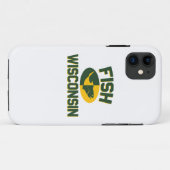Fish Wisconsin Case-Mate iPhone Case (Achterkant (horizontaal))
