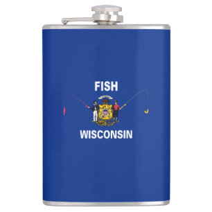 Fish Wisconsin Heupfles