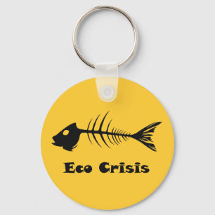 Fishbone Eco Crisis Sleutelhanger