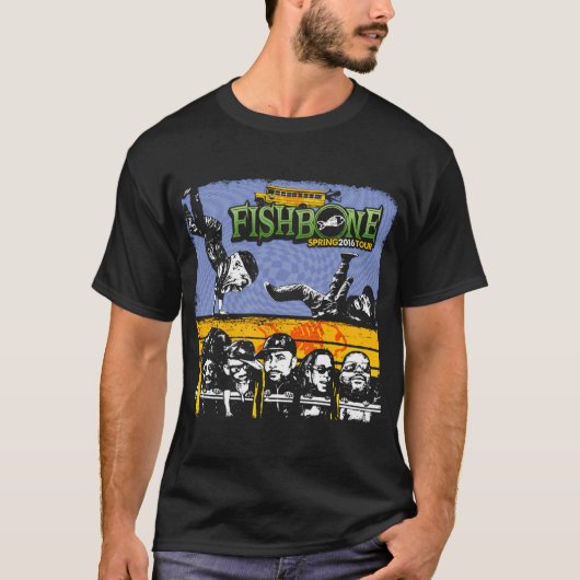Fishbone Lente Tour 2016 T-shirt (Voorkant)