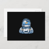 Fishbowl Astronaut Briefkaart (Voorkant / Achterkant)