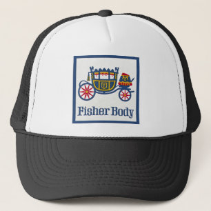 Fisher Body Logo Trucker Pet
