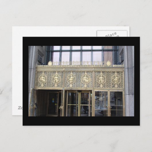 Fisher Building, Detroit, Michigan Briefkaart (Voorkant / Achterkant)