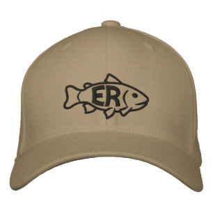 Fisher Custom Fly Rods Geborduurde Pet