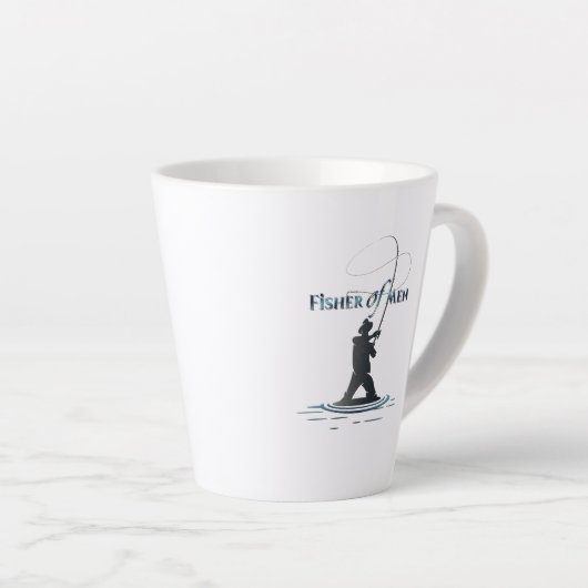 Fisher des hommes | Latte Mug (Angle droit)