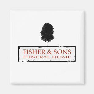Fisher en Sons Funeral Home Magneet