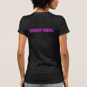 Fisher foncés du T-shirt des femmes (Dos)