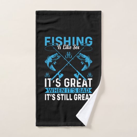 Fisher Gift Fishing Is Great (Serviette à main)