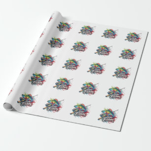 Fisher Gift Gevist Cadeaupapier
