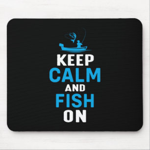 Fisher Gift houdt kalm en vis aan Muismat