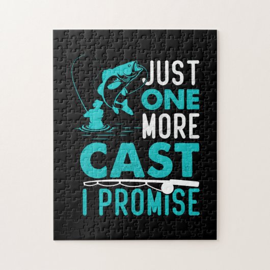 Fisher Gift nog een vis die ik beloof Legpuzzel (Verticaal)