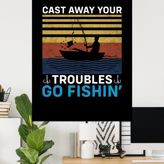 Fisher Go Vist Poster (Thuiskantoor)