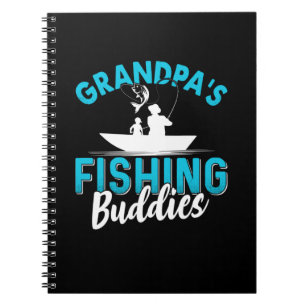 Fisher Grandpa Vist vrienden Notitieboek