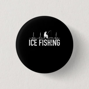 Fisher Ice Vist hartslag Ronde Button 3,2 Cm
