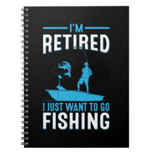 Fisher Ik ben moe en ik wil alleen maar Gevist wor Notitieboek