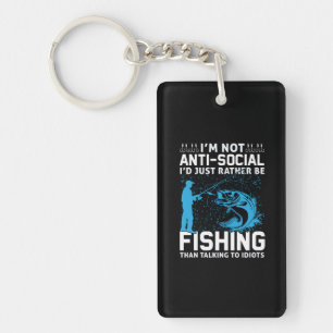 Fisher Ik zou liever Gevist zijn Sleutelhanger