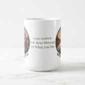Fisher Man mug gift with custom Text  Koffiemok (Center)