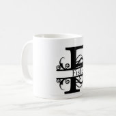 Fisher Monogram Koffiemok (Voorkant links)