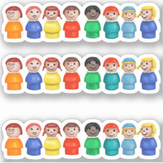 Fisher Price Kleine meisjes Sticker