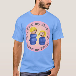 Fisher Price Little People moeder vrienden retro T-shirt