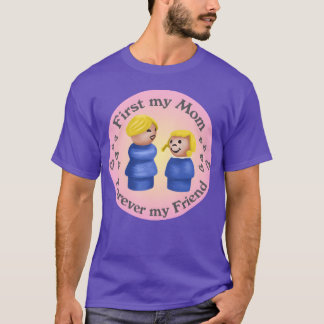 Fisher Price Little People moeder vrienden retro T-shirt