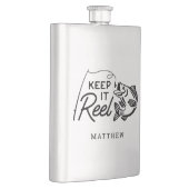 Fisher Vaderdag, maatkolf voor aangepaste naam beh Flacon (Rechts)