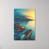 Fisher Village Canvas Print (Voorkant)