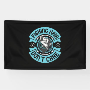 Fisher Vist Hair Het kan niet schelen Spandoek