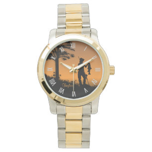 Fisher Woman in Dusk Horloge