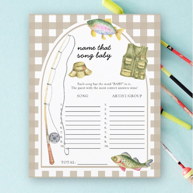 Fisherman baby shower - Noem dat Baby lied (Creator heeft geüpload)