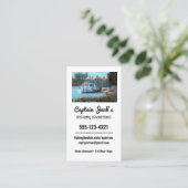 Fisherman Charter Company Carte de visite (Debout devant)