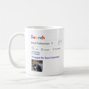 FISHERMAN GIft FUNNY World's BEST ZOEKengine Koffiemok