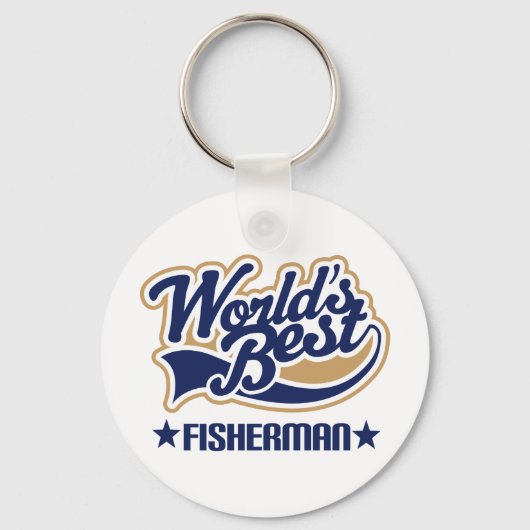 Fisherman Gift Sleutelhanger (Voorkant)