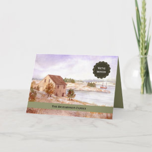 Fisherman House Norway New Home We hebben verhuisd Aankondiging