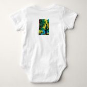 Fisherman on Riverbank Romper (Achterkant)