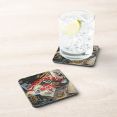 Fisherman’s Deck Hard plastic coaster Bier Onderzetter (Rechterzijde)