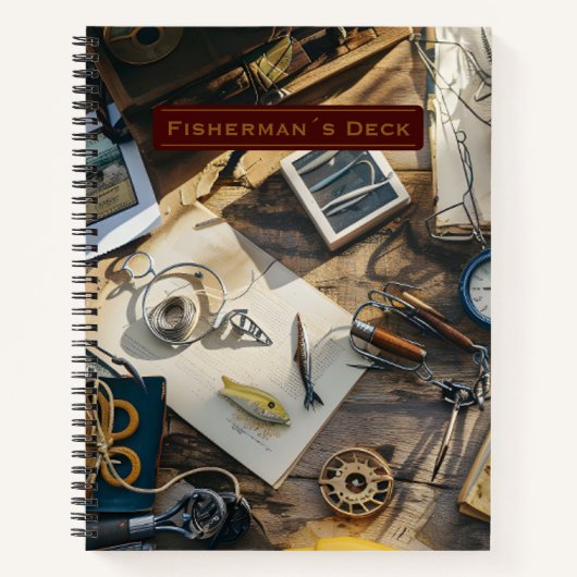 Fisherman’s Deck Spiral Notebook Notitieboek (Voorkant)