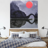 Fisherman Wrapped Canvas Afdruk (Insitu (Slaapkamer))