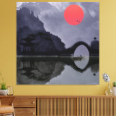 Fisherman Wrapped Canvas Afdruk (Insitu (Woonkamer))
