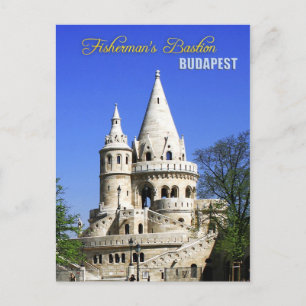 Fisherman's Bastion, Castle District, Boedapest Briefkaart